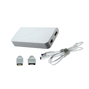 SLIM 65W+USB Mac AC Adapter